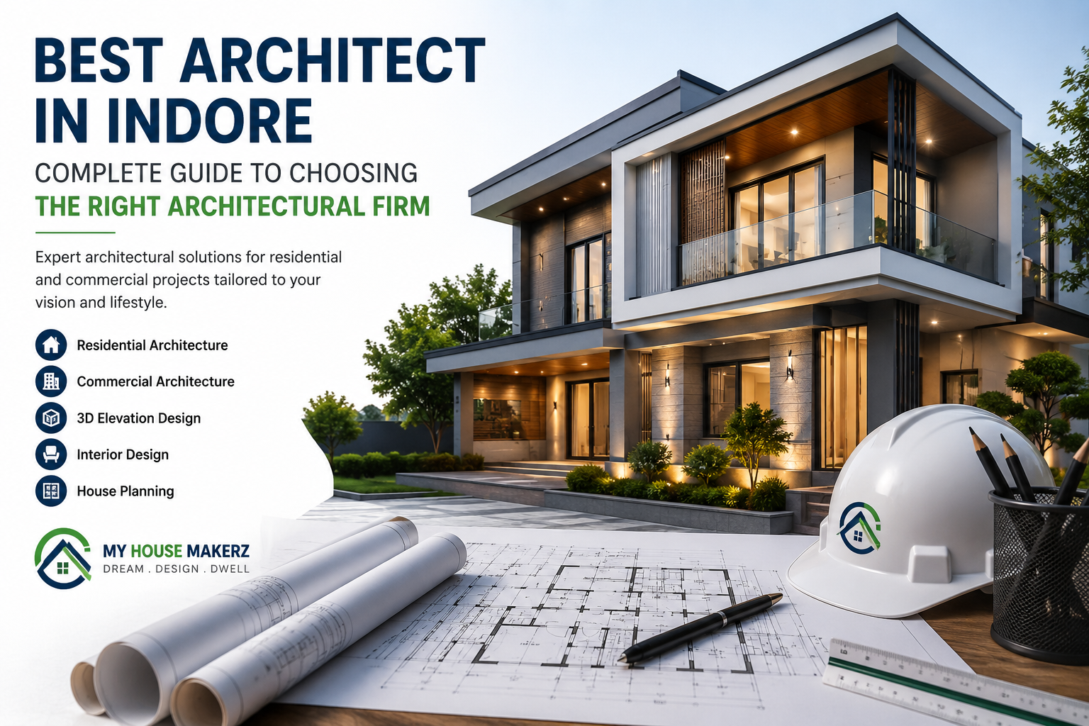 Best Architect in Indore – Residential and Commercial Architectural Services
